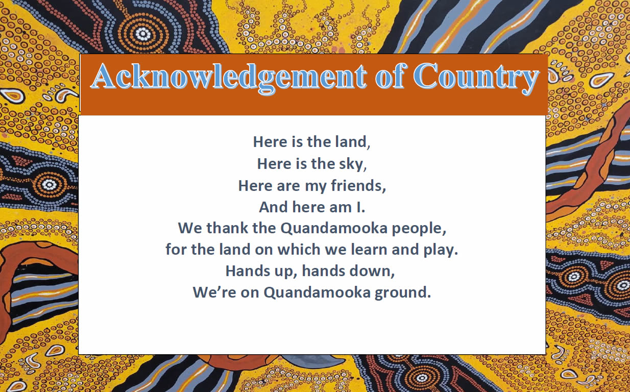 Acknowledgement of the Country: Artwork created by Uncle Josh Walker (2020)